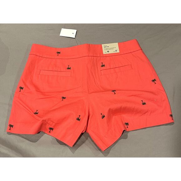 J. Crew Factory City Fit Chino Shorts Pink size 10 - Picture 2 of 3